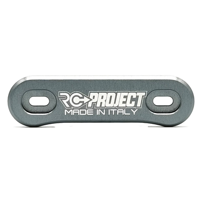 One Piece Wing Button in Ergal 7075 T6 GRAY