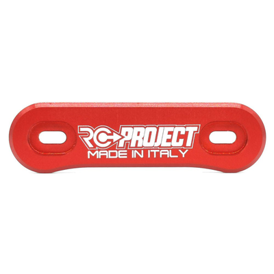 One Piece Wing Button in Ergal 7075 T6 RED