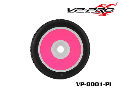 1/8 Wheel Sticker (Pink)